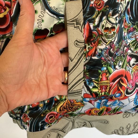 Reversible Christian Audigier hoodie - Picture 4 of 9